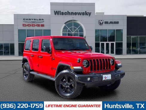Used 2022 Jeep Wrangler Unlimited Sahara AWD/4WD image 1
