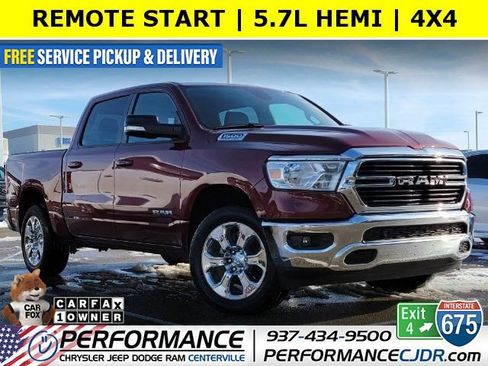 Used 2021 RAM 1500 Big Horn AWD/4WD image 1