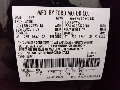 Used 2021 Ford Explorer XLT w/ Equipment Group 202A image 16