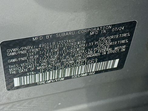 Used 2025 Subaru Forester Sport w/ Popular Package #1 AWD/4WD image 12