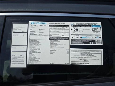 New 2026 Hyundai Tucson Limited FWD image 19
