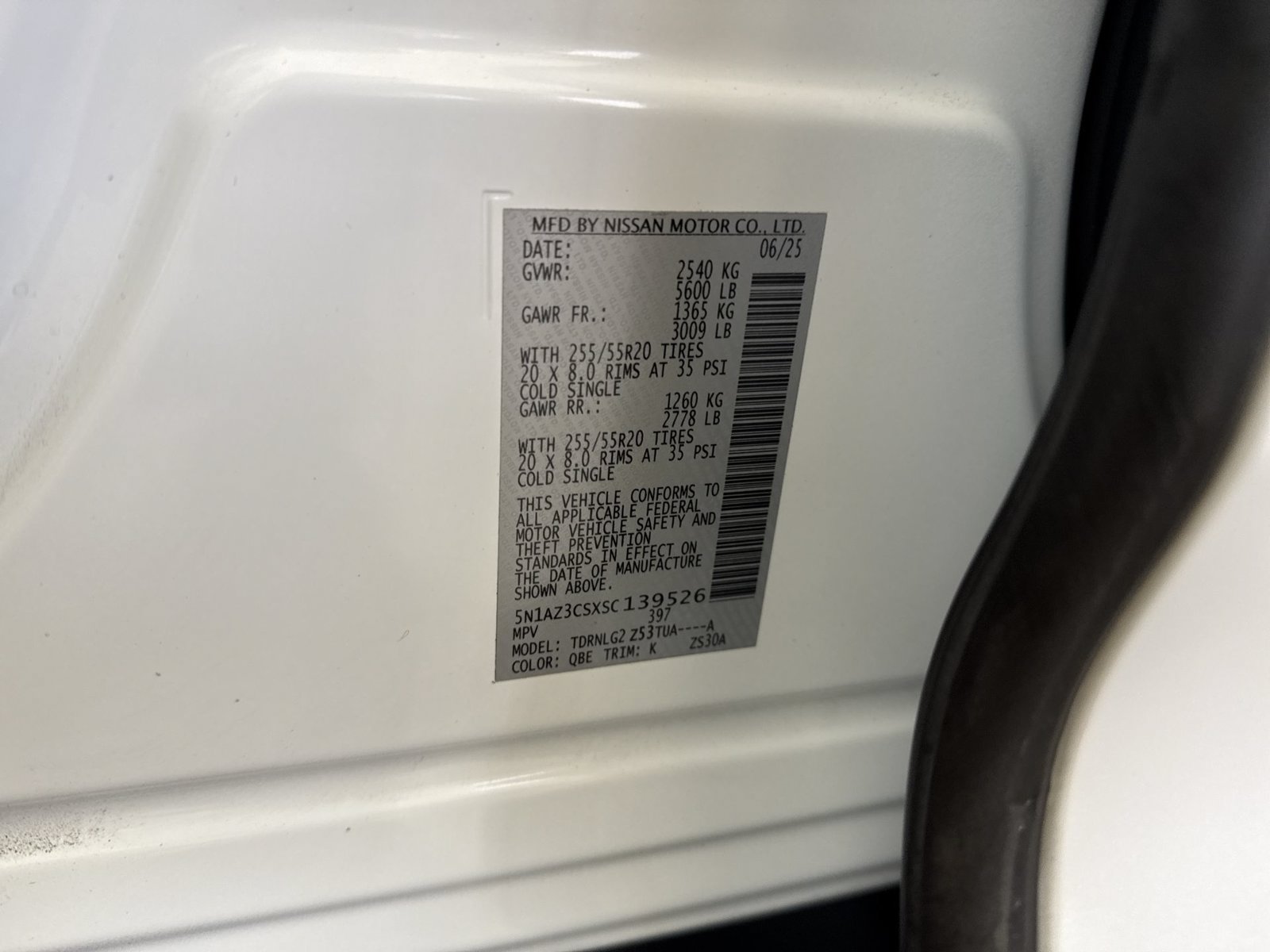 Certified 2025 Nissan Murano SL w/ Cargo Package AWD/4WD image 40