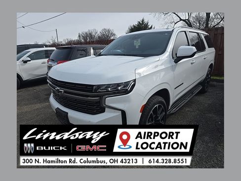 Used 2021 Chevrolet Suburban RST w/ Rear Media and Nav Package image 1