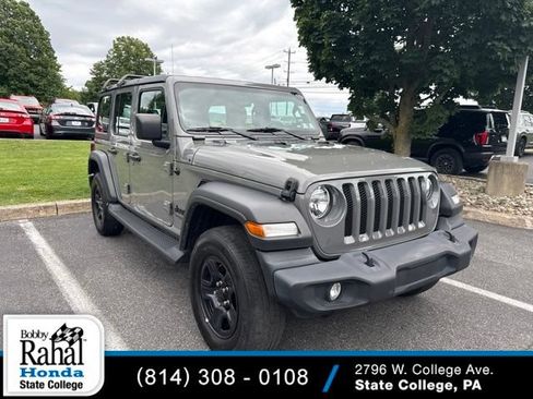 Used 2022 Jeep Wrangler Unlimited Sport AWD/4WD image 1