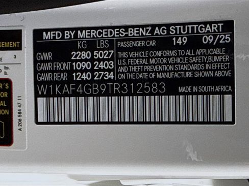 New 2026 Mercedes-Benz C 300 Sedan image 34