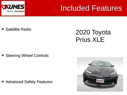 Used 2020 Toyota Prius XLE image 3