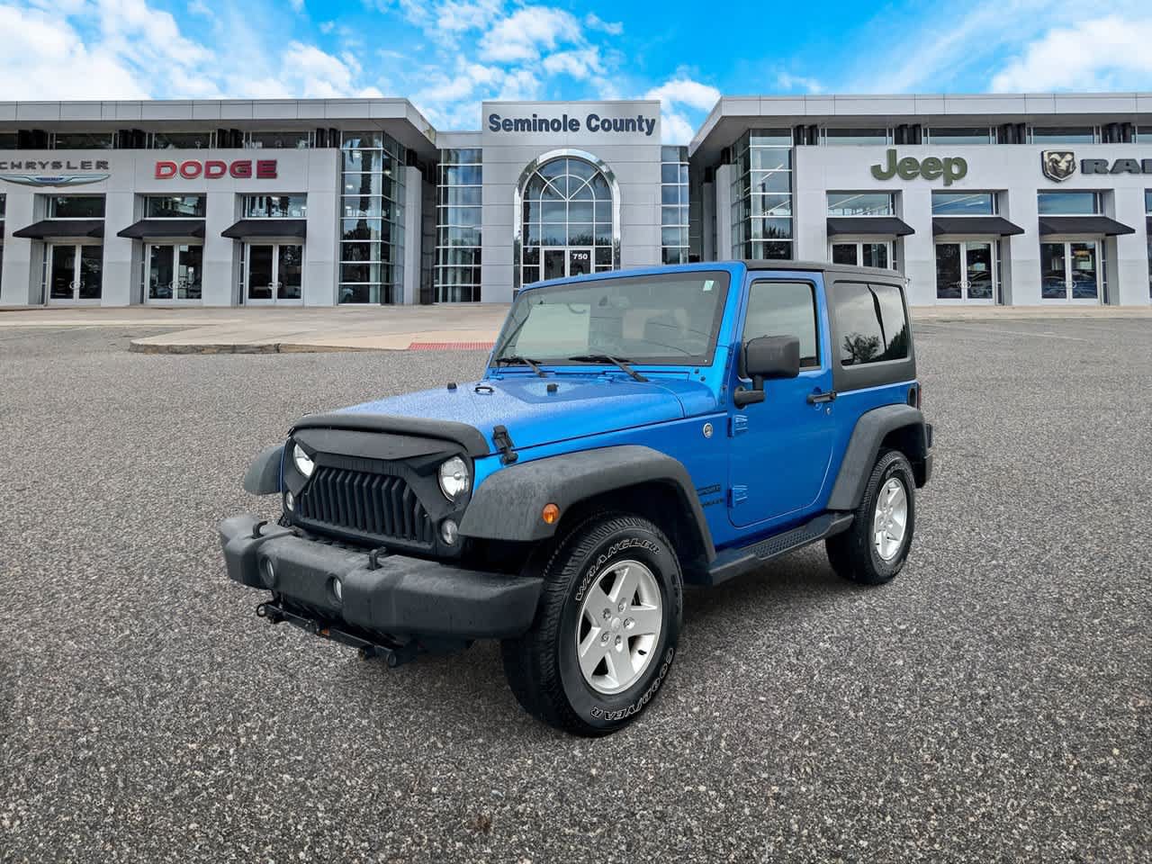 Used 2015 Jeep Wrangler Sport w/ Quick Order Package 24S AWD/4WD image 4