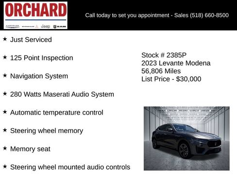 Used 2023 Maserati Levante Modena AWD/4WD image 5