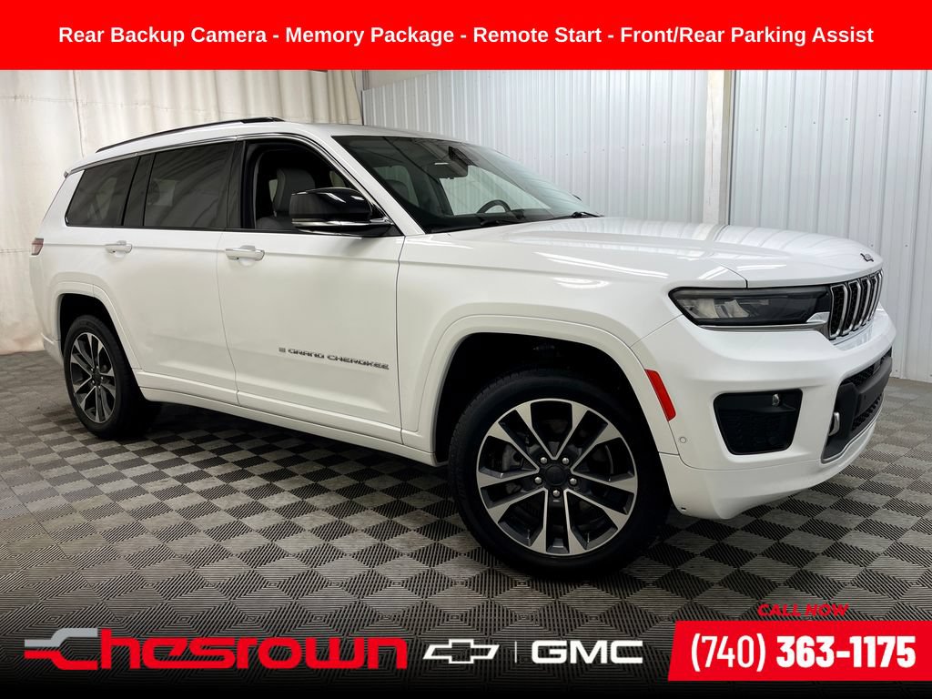 Used 2021 Jeep Grand Cherokee L Overland w/ Advanced Protech Group III AWD/4WD image 1