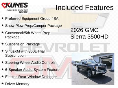 New 2026 GMC Sierra 3500 SLT