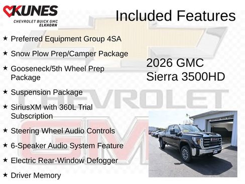 New 2026 GMC Sierra 3500 SLT AWD/4WD image 2