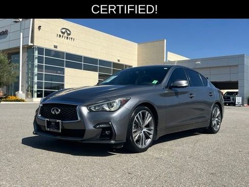 Certified 2021 INFINITI Q50 Sensory w/ Cargo Package RWD image 1
