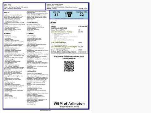 Used 2019 Audi Q8 Premium Plus w/ Premium Plus image 2