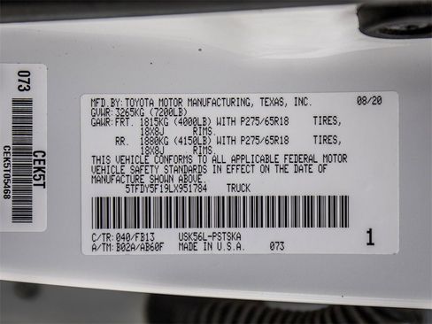 Used 2020 Toyota Tundra SR5 w/ TRD Off-Road Package image 31