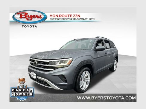 Used 2021 Volkswagen Atlas SE image 1