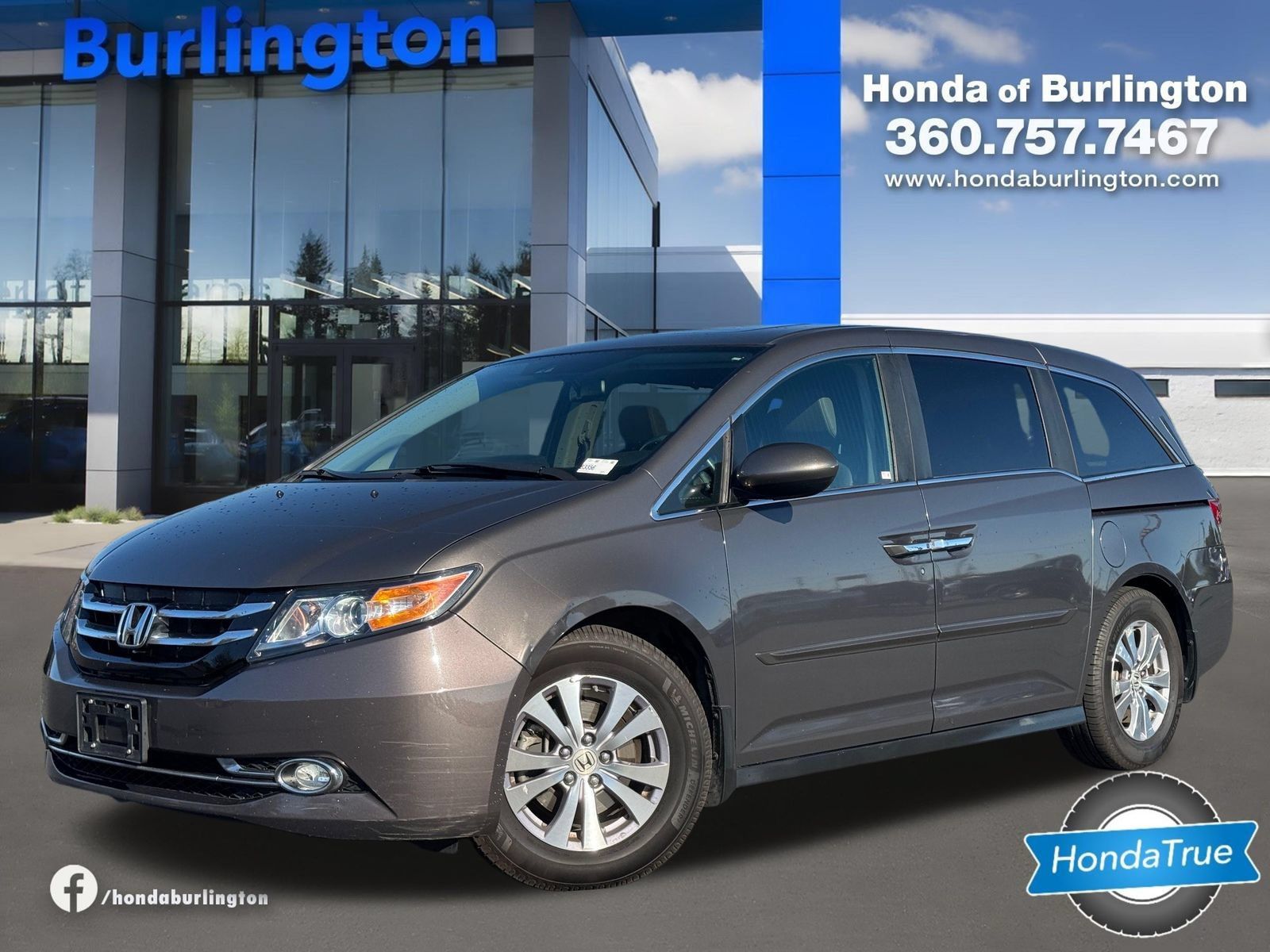 Used 2016 Honda Odyssey EX-L 360° Tour