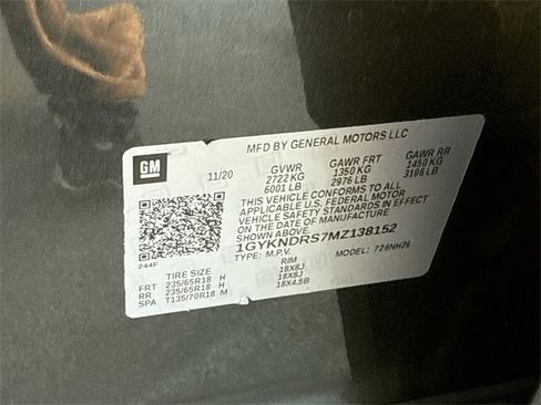 Certified 2021 Cadillac XT5 Premium Luxury w/ LPO, Floor Liner Package image 36