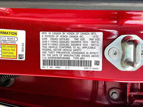 Used 2023 Honda CR-V Sport Touring image 6