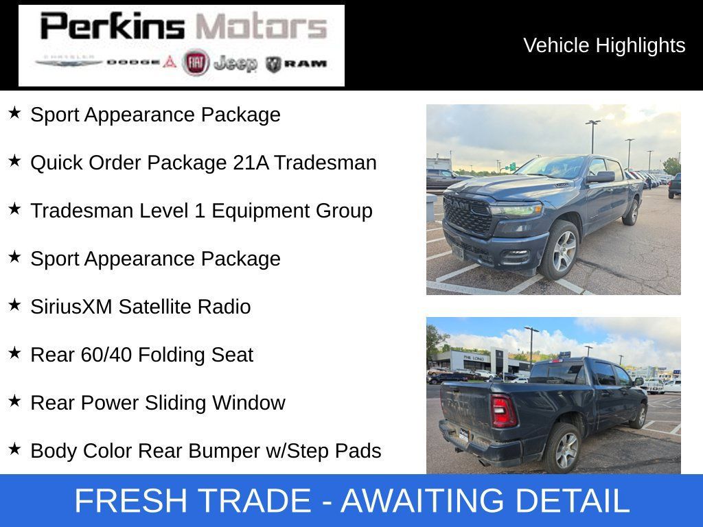 Used 2025 RAM 1500 Tradesman AWD/4WD 360° Tour