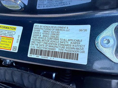 Used 2026 Honda Accord SE image 16