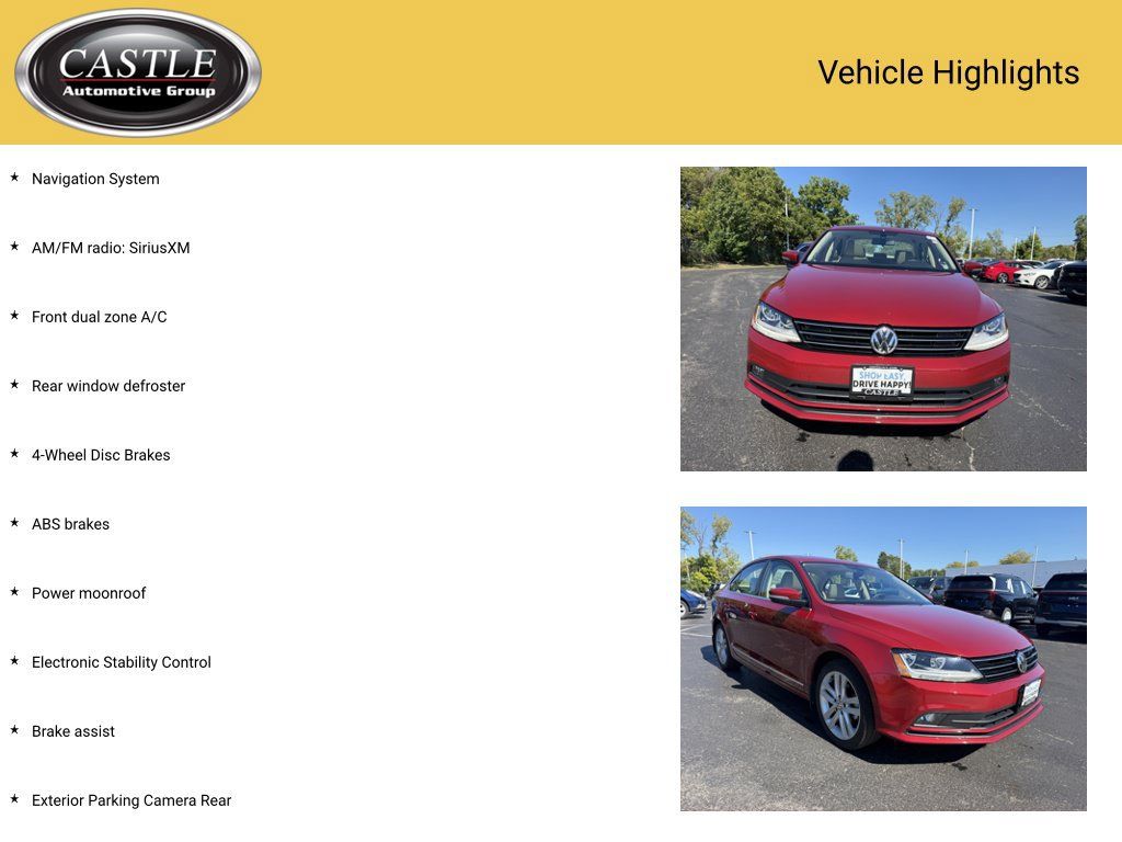 Used 2017 Volkswagen Jetta SEL FWD image 4