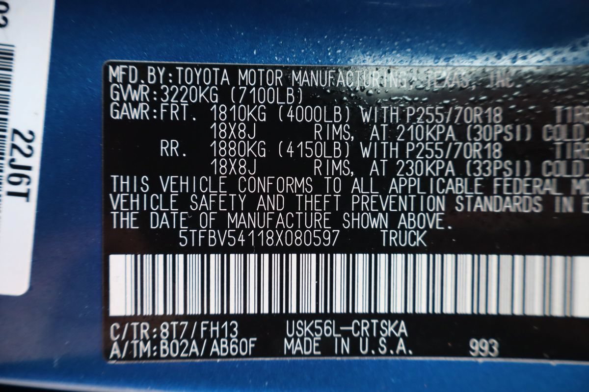 Used 2008 Toyota Tundra 4x4 Double Cab image 43