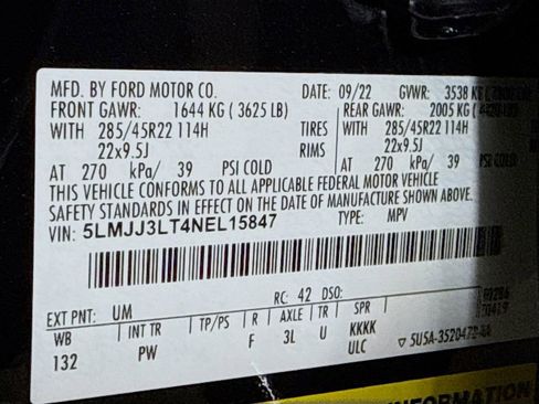 Used 2022 Lincoln Navigator L Reserve image 34