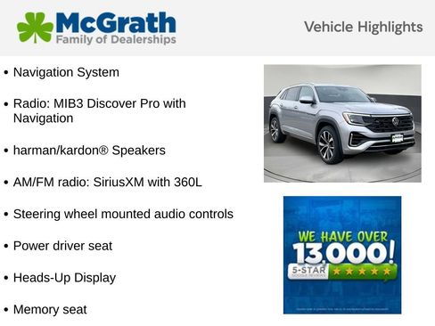 New 2026 Volkswagen Atlas Cross Sport SEL Premium R-Line AWD/4WD image 6