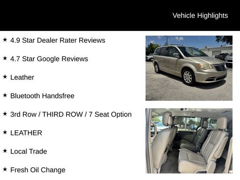 Used 2012 Chrysler Town & Country Touring-L w/ Entertainment Group #2 FWD image 6