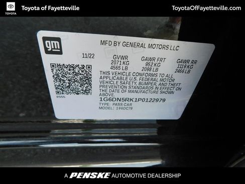 Used 2023 Cadillac CT5 Premium Luxury w/ Climate Package RWD image 8
