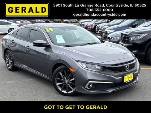 Certified 2019 Honda Civic EX image 1