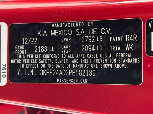 Used 2023 Kia Forte LXS w/ LXS Technology Package FWD image 33