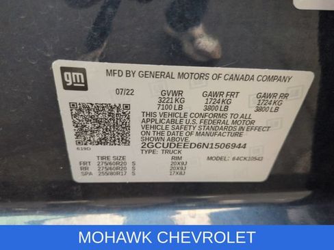 Used 2022 Chevrolet Silverado 1500 RST w/ Z71 Off-Road Package AWD/4WD image 34