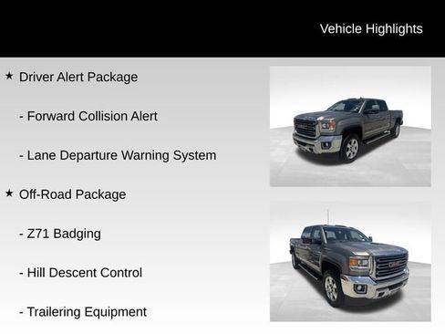 Used 2017 GMC Sierra 2500 SLT w/ Driver Alert Package AWD/4WD image 5