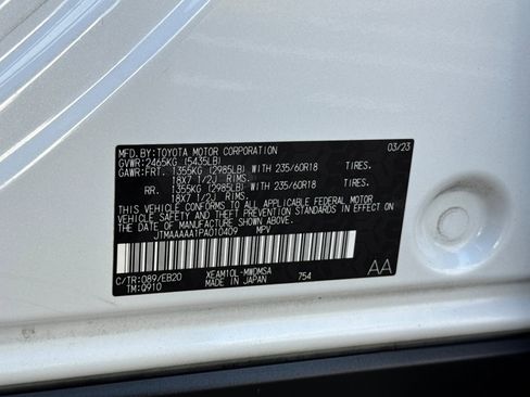 Used 2023 Toyota bZ4X FWD w/ Weather Package image 23
