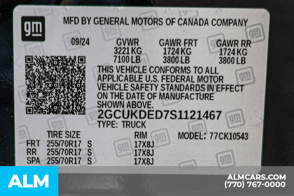 Used 2025 Chevrolet Silverado 1500 LT AWD/4WD image 54