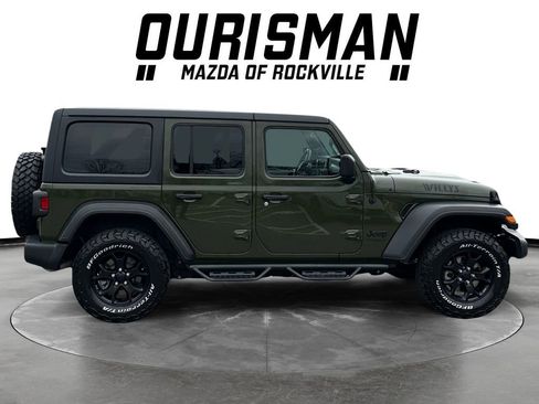 Used 2021 Jeep Wrangler Unlimited Willys image 7