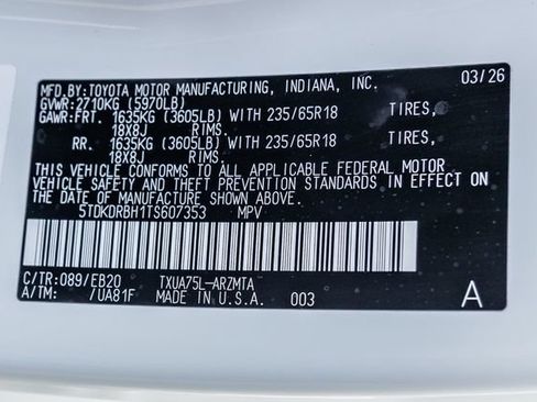 Used 2026 Toyota Highlander XLE AWD/4WD image 32