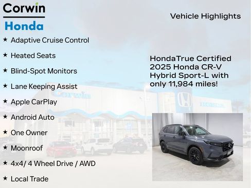 Used 2025 Honda CR-V Sport-L image 9