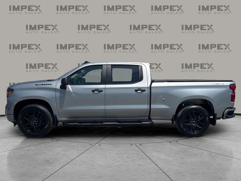 Used 2024 Chevrolet Silverado 1500 Custom w/ LPO, Dark Essentials Package AWD/4WD image 2