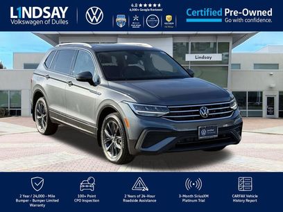 Certified 2022 Volkswagen Tiguan SE w/ Panoramic Sunroof Package