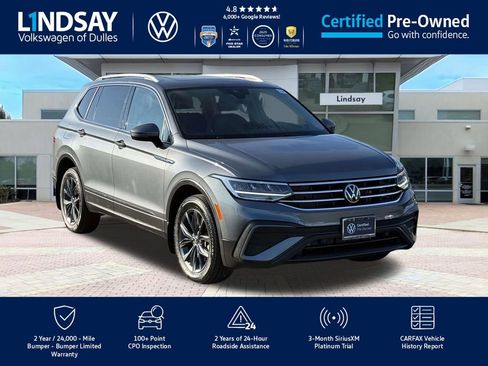 Certified 2022 Volkswagen Tiguan SE w/ Panoramic Sunroof Package image 1