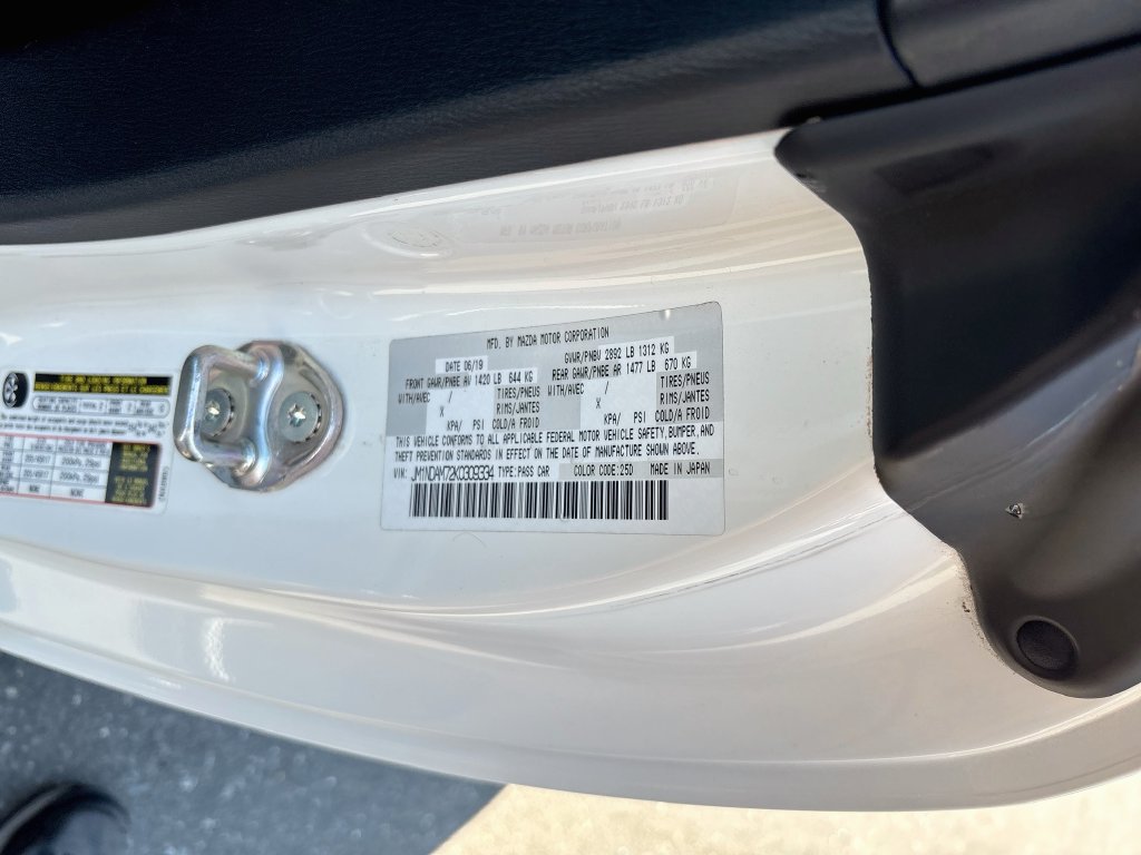 Used 2019 MAZDA MX-5 Miata RF Grand Touring RWD image 27