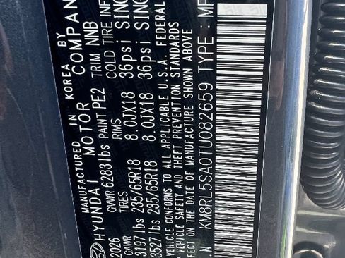 New 2026 Hyundai Palisade FWD Hybrid image 35