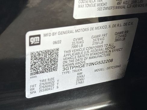 Used 2022 GMC Sierra 1500 Denali w/ Denali Reserve Package RWD image 29