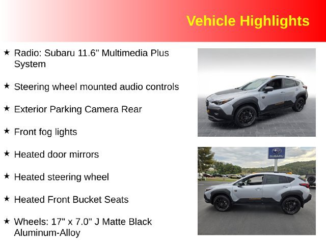 New 2026 Subaru Crosstrek 2.5i Wilderness AWD/4WD image 3