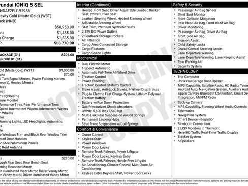 Used 2023 Hyundai Ioniq 5 SEL w/ Cargo Package AWD/4WD image 3