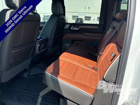 New 2026 GMC Sierra 3500 Denali Ultimate w/ LPO, Black Badging Package AWD/4WD image 18