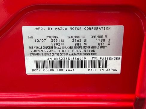 Used 2008 MAZDA MAZDA3 s Grand Touring FWD image 18