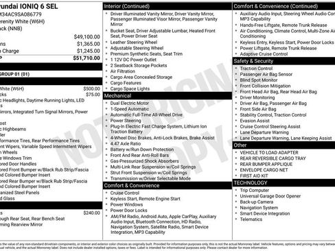 Certified 2025 Hyundai Ioniq 6 SEL AWD/4WD image 28
